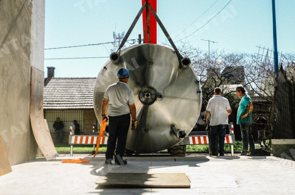 6000L Commercial Beer Brewery Arrived in Argentina